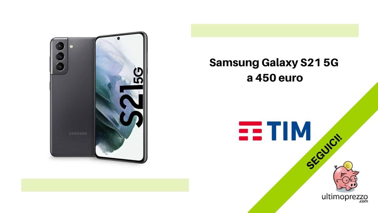 [AGGIORNATO: DAL 15.10 DI NUOVO DISPONIBILE] Samsung Galaxy S21 in offerta a 450 euro fino al 30 settembre 2021 (indicativo)
