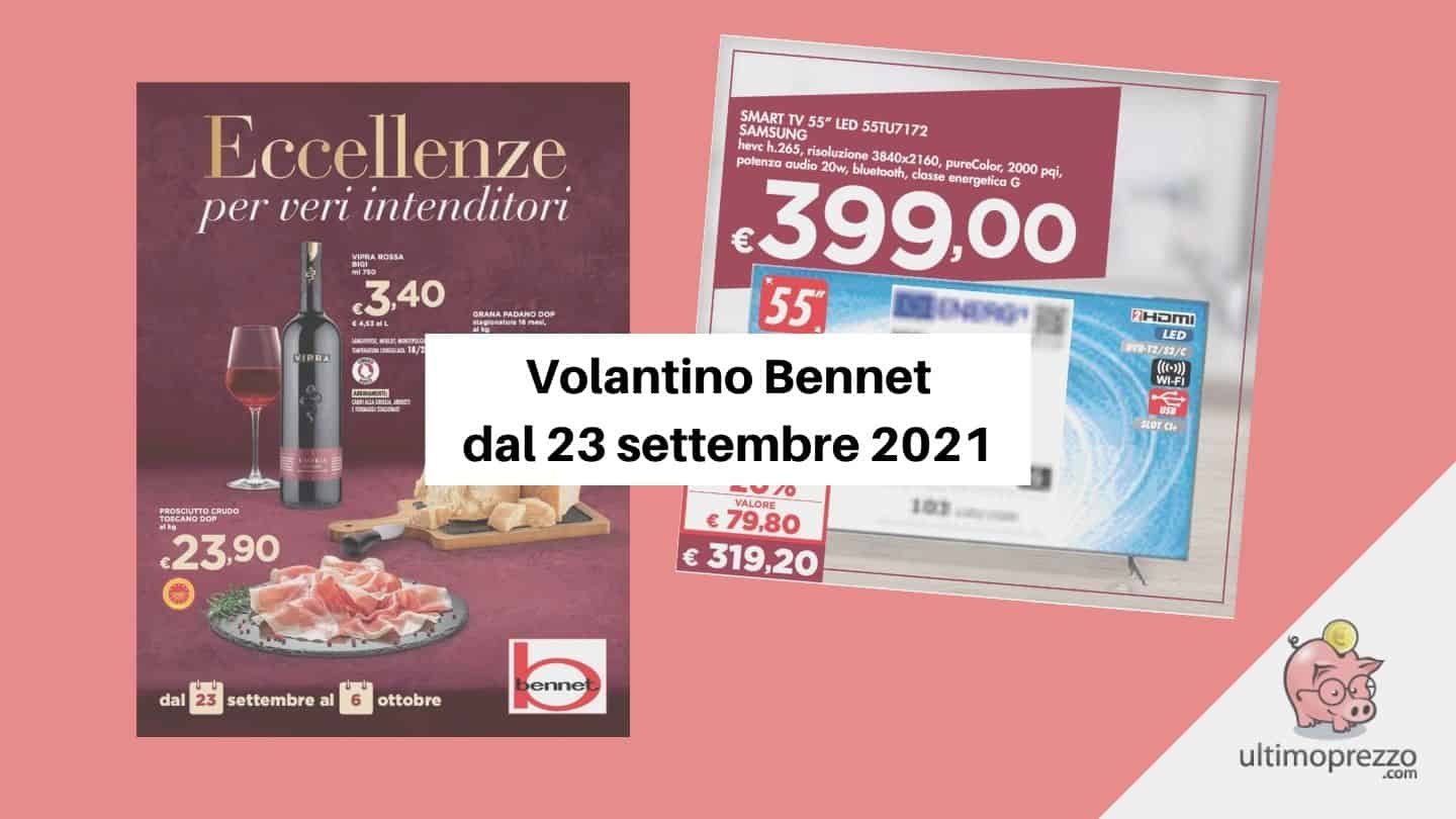 Volantino Bennet 23 settembre 2021