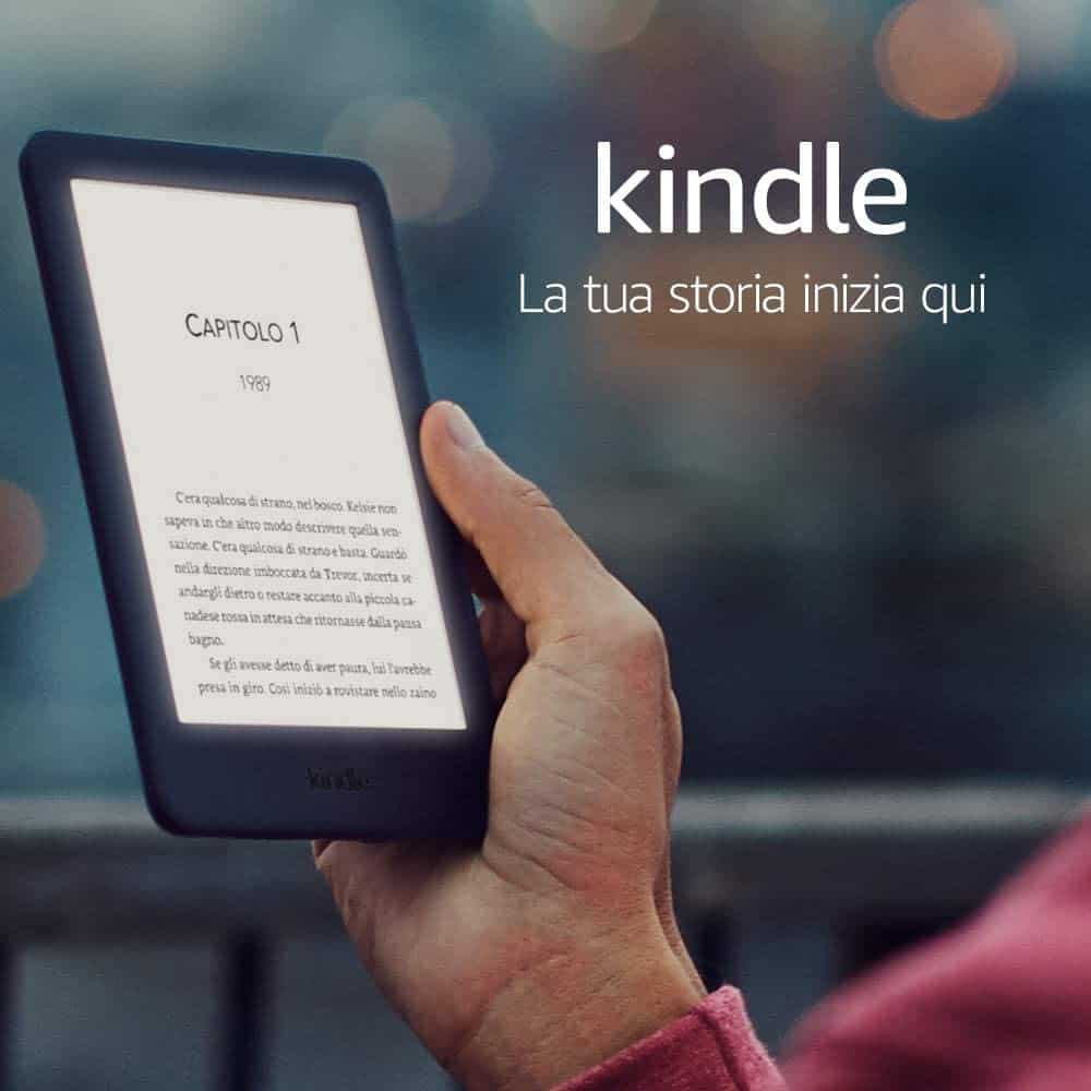 Amazon Kindle con luce frontale integrata