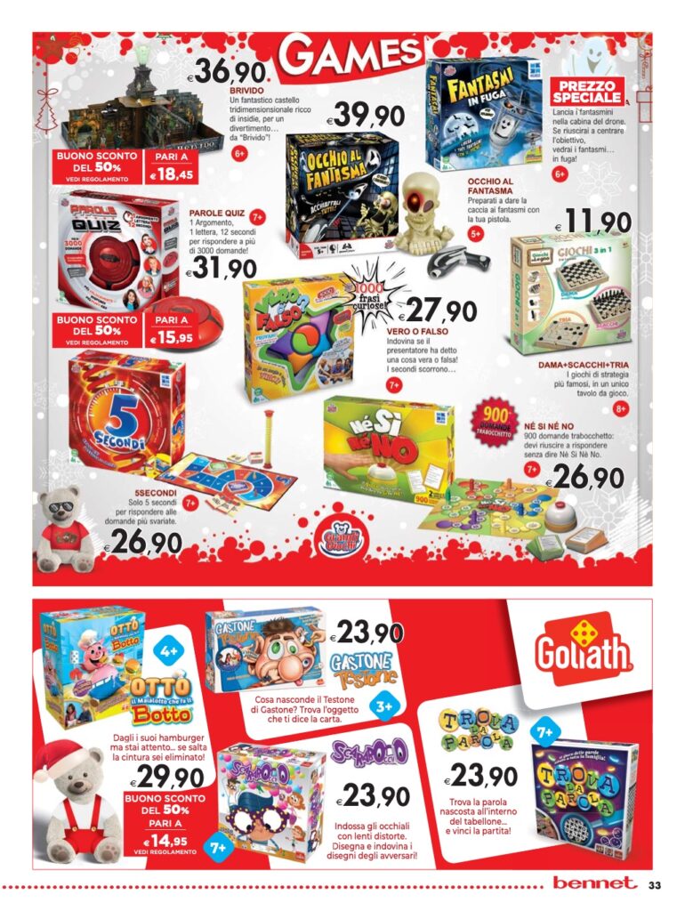 Volantino Bennet 04 novembre 2021 pagina 33
