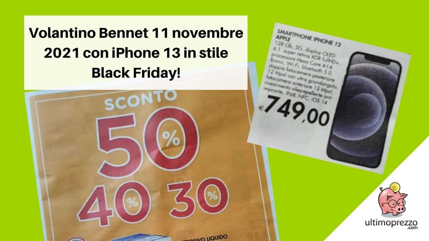 anteprima volantino bennet 11 novembre 2021