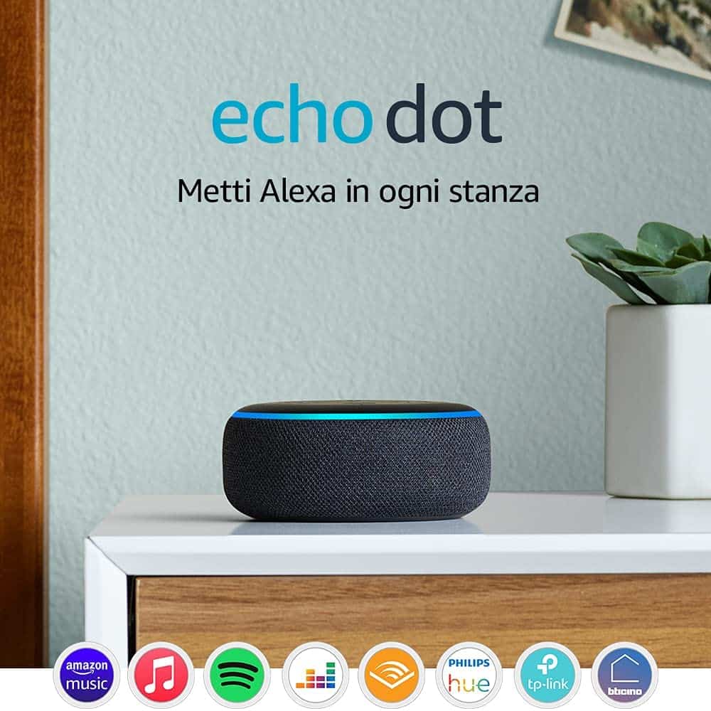 Amazon Echo Dot 3 generazione