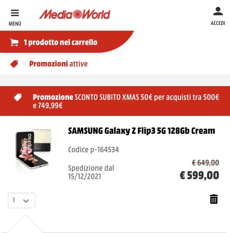 Samsung Galaxy Z Flip3