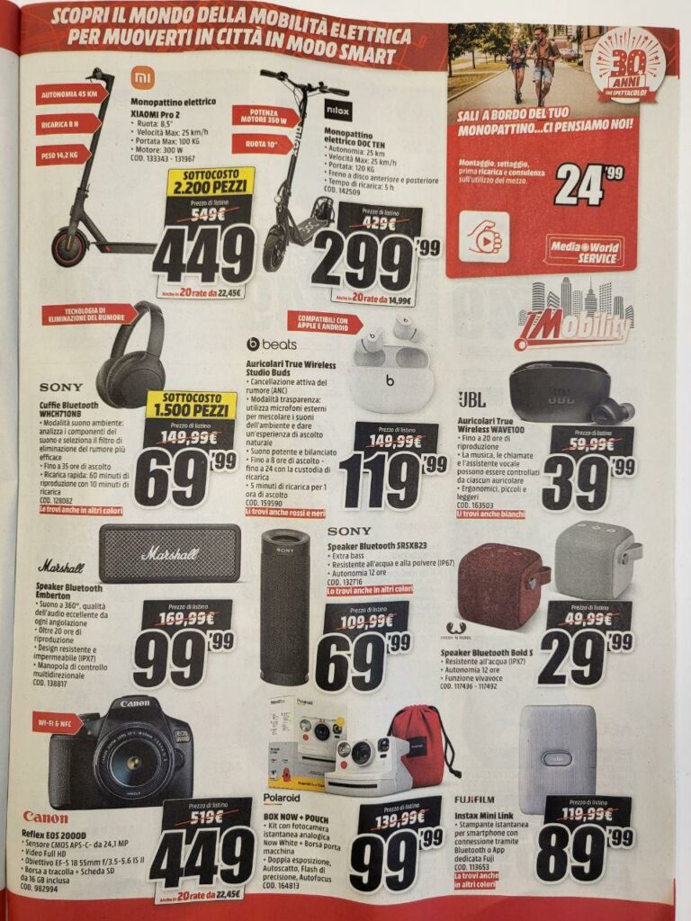 Volantino MediaWorld sottocosto 10 dicembre 2021 pagina 11