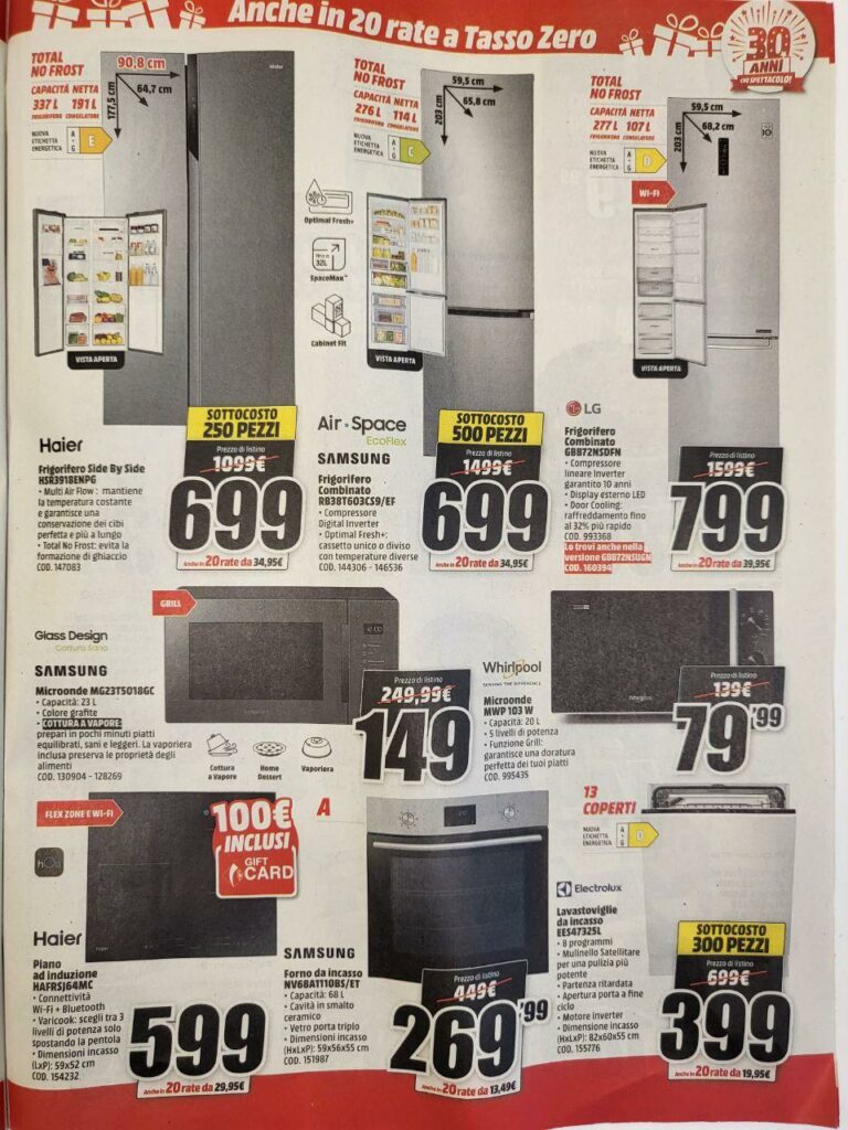 Volantino MediaWorld sottocosto 10 dicembre 2021 pagina 13