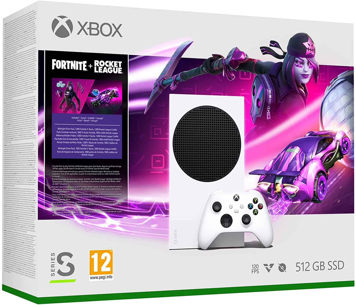 Xbox Series S Fortnite Rocket League