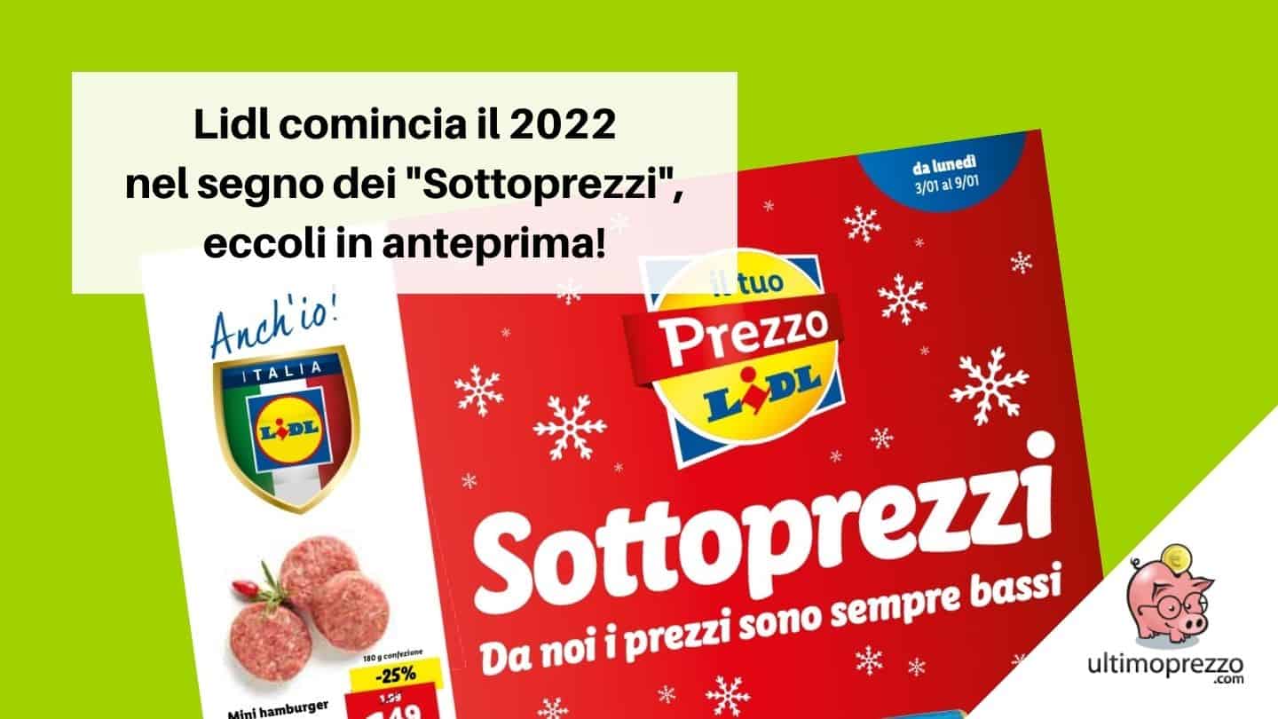 Volantino Lidl dal 3 gennaio 2022: prezzi “festivi” e poca tecnologia, ecco le offerte in anteprima!