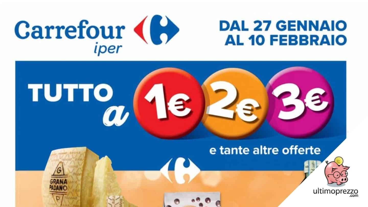 Anteprima volantino Carrefour 27 gennaio 2022: è “Tutto a” (e la tecnologia zoppica)