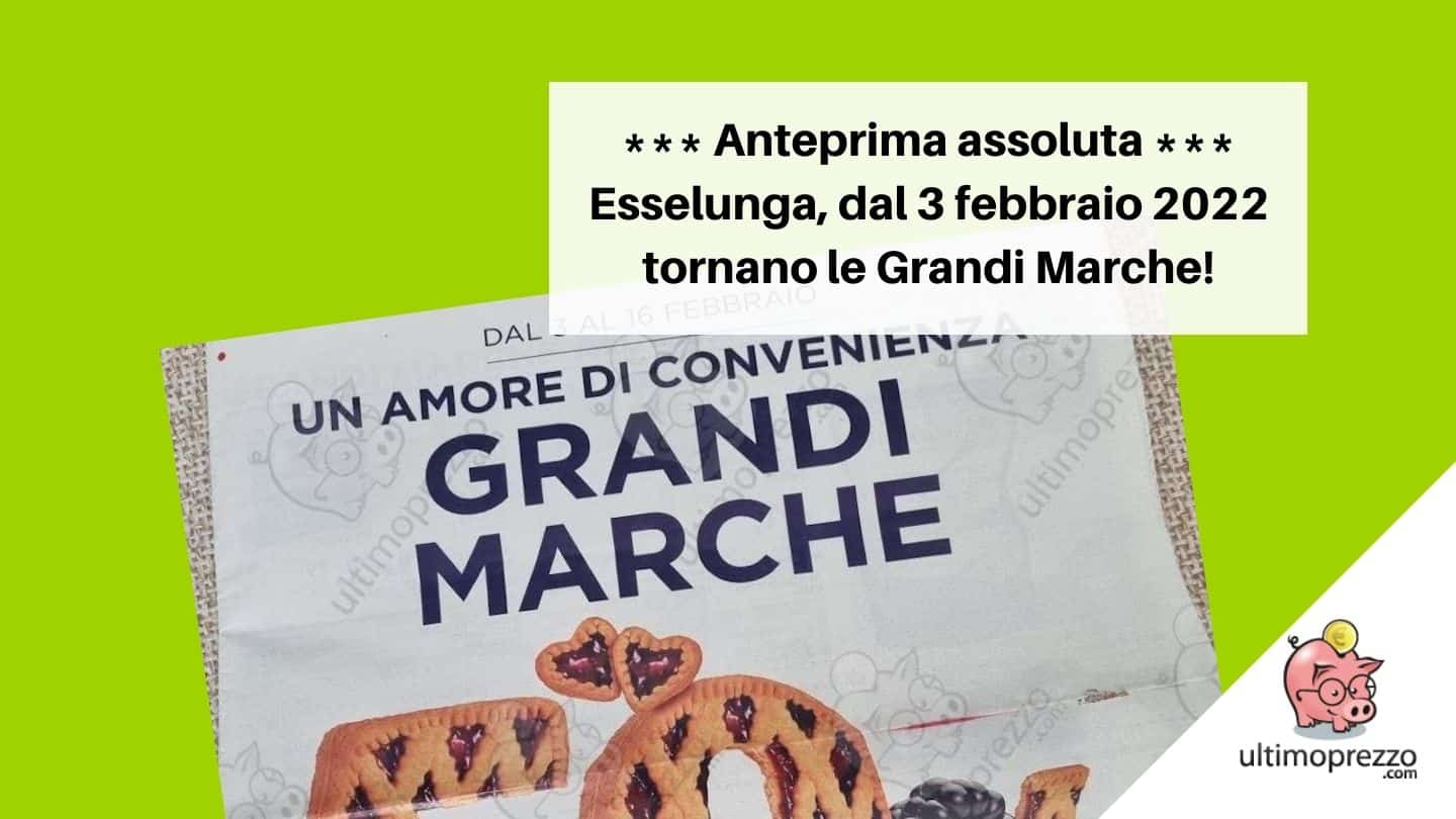 volantino Esselunga dal 3 febbraio 2022