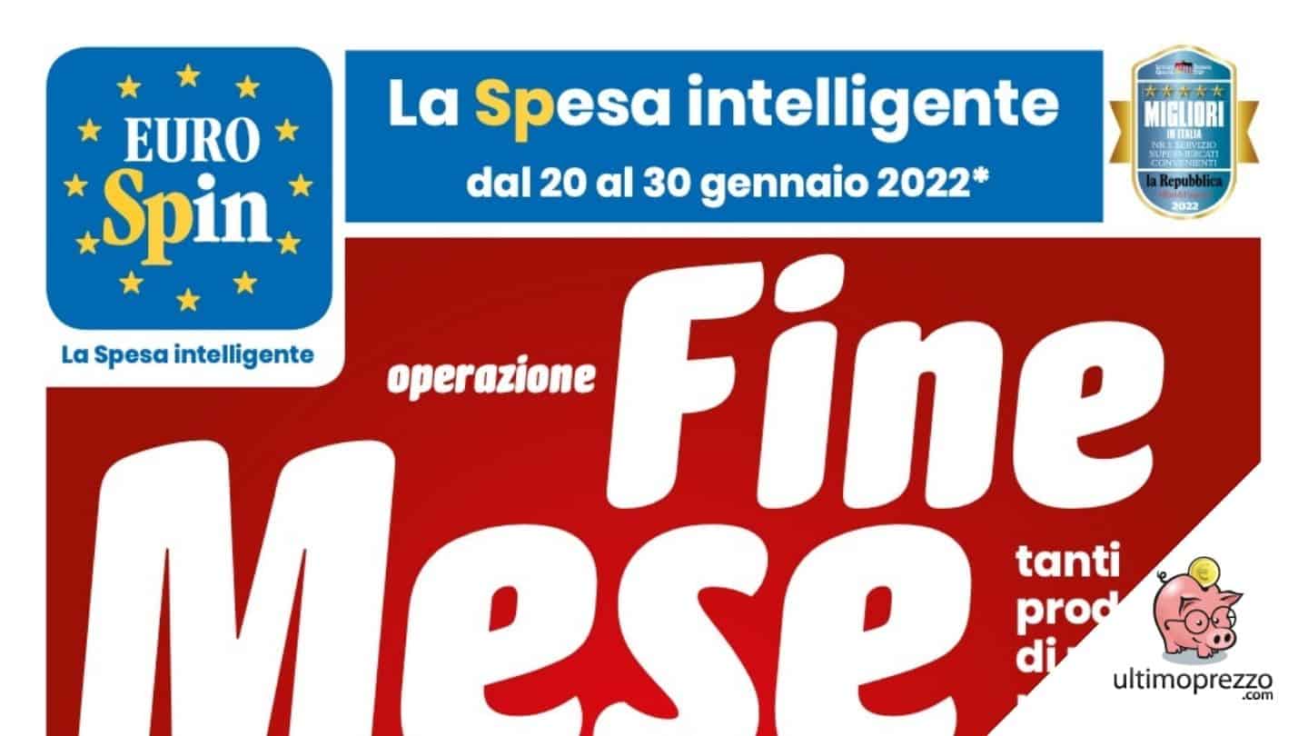 Anteprima volantino Eurospin: dal 20 gennaio 2022 Offerte di fine mese, quali i prezzi più bassi?