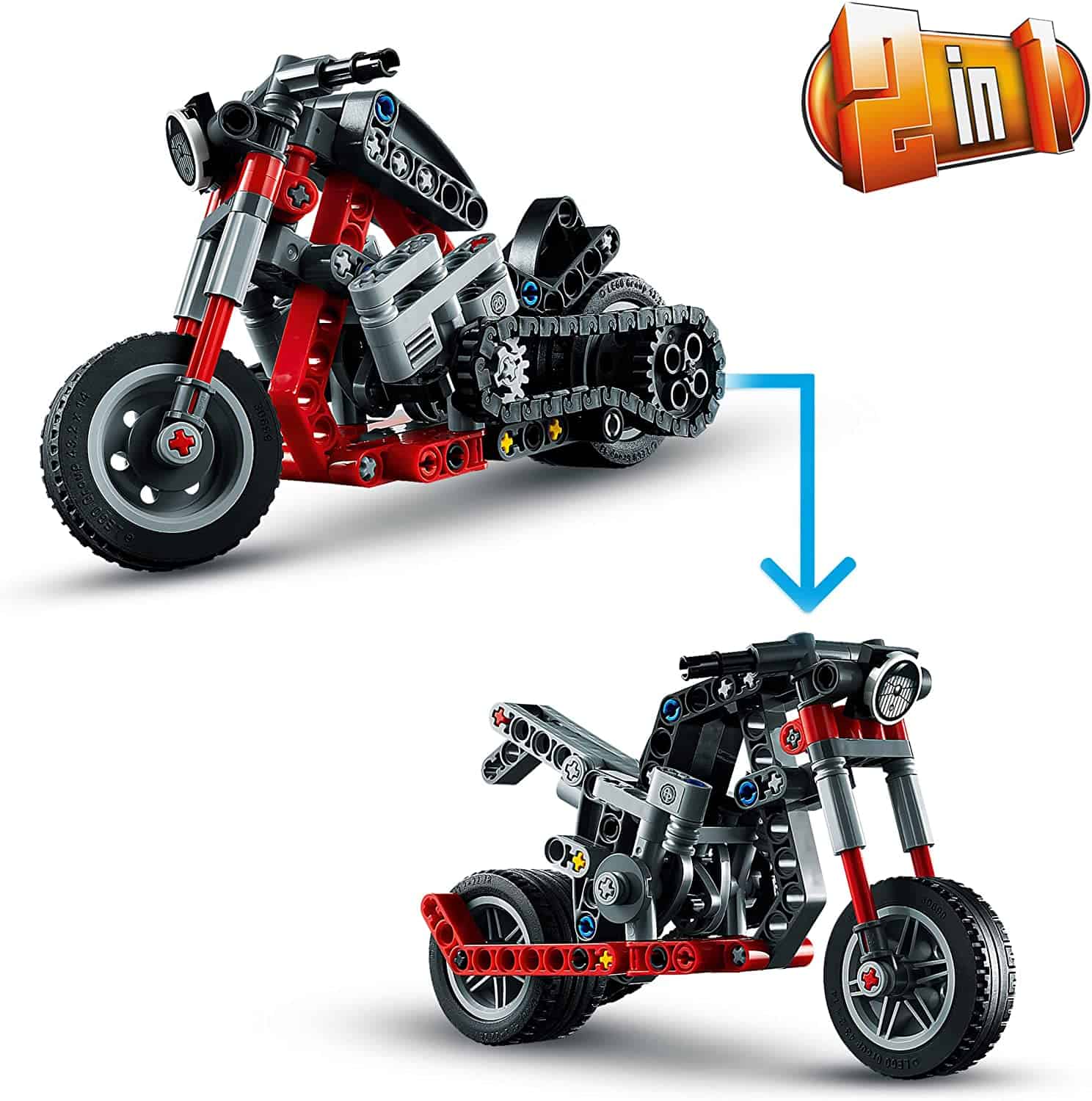 LEGO Technic Motocicletta 2 in 1