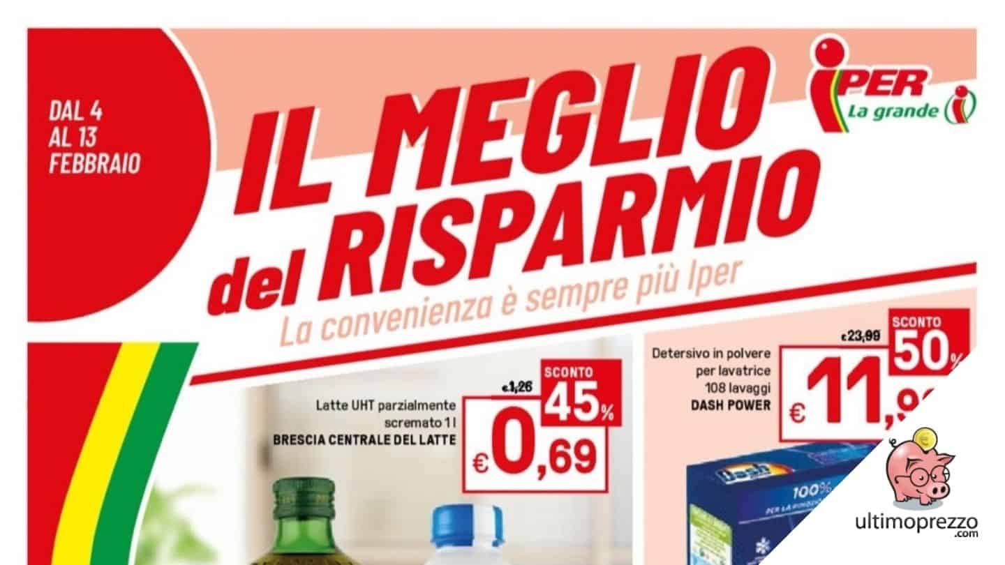Nuovo volantino Iper 4-13 febbraio 2022, ecco le offerte di San Valentino!