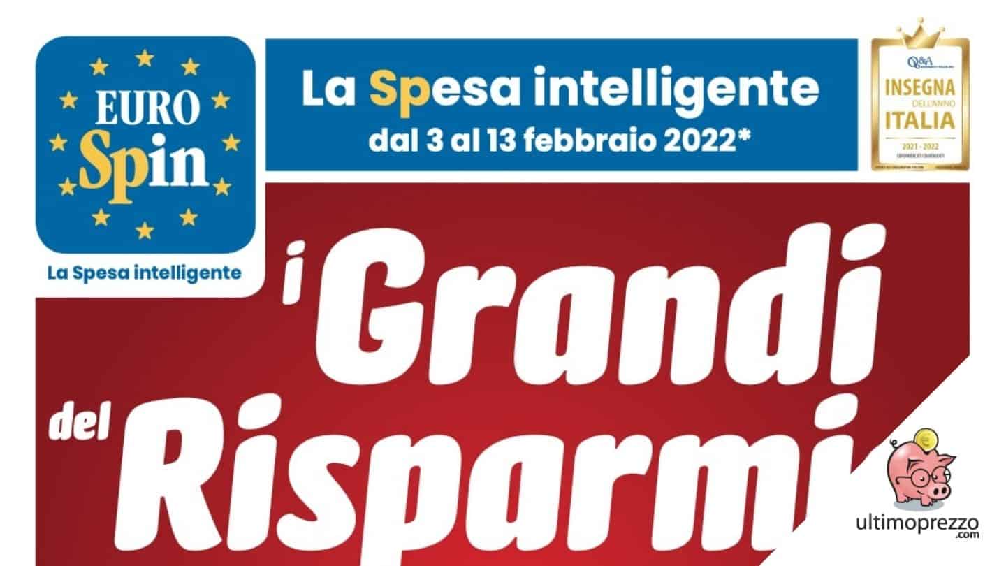 anteprima nuovo volantino Eurospin dal 3 al 13 febbraio 2022