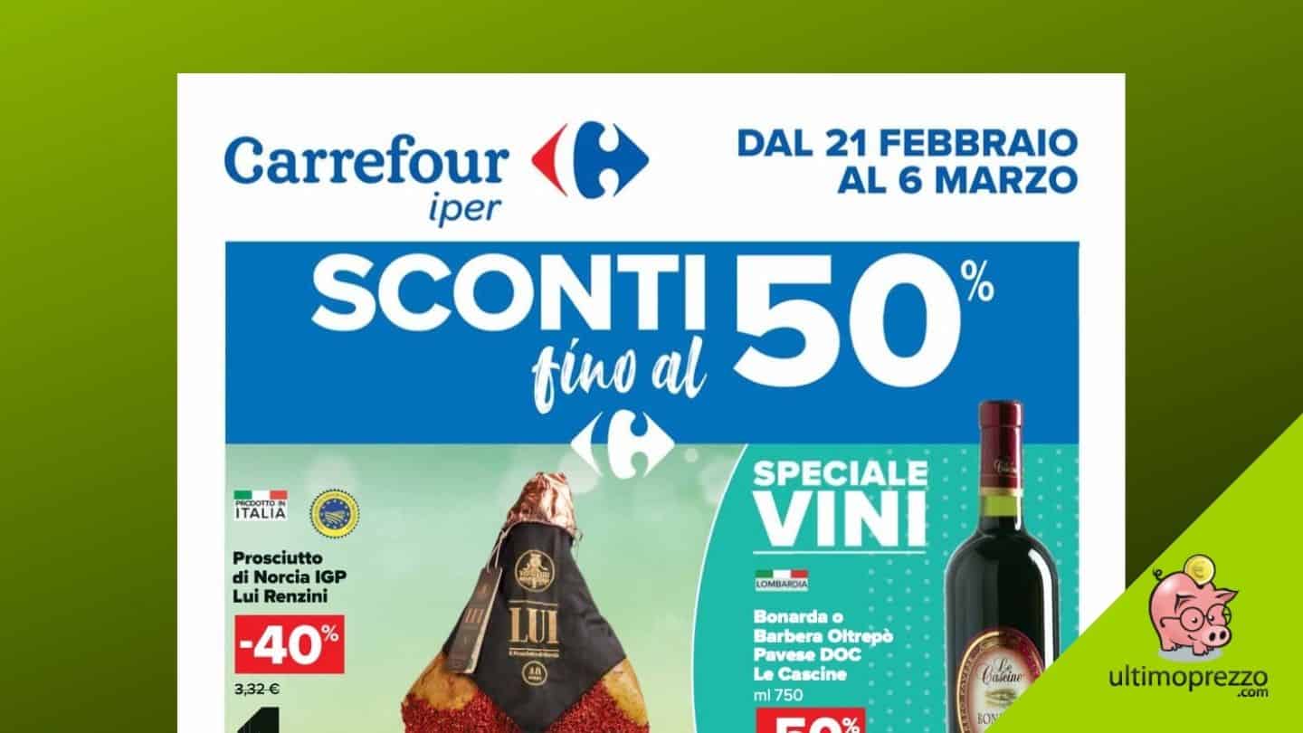 volantino Carrefour 21 febbraio 2022