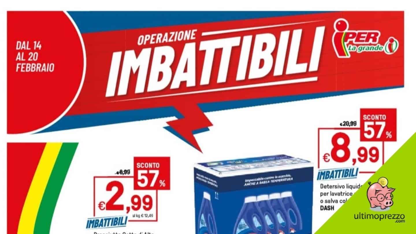 Volantino Iper Imbattibili fino al 20 febbraio 2022, è la promo del momento?