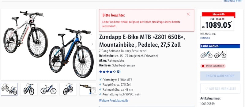 zundapp lidl germania