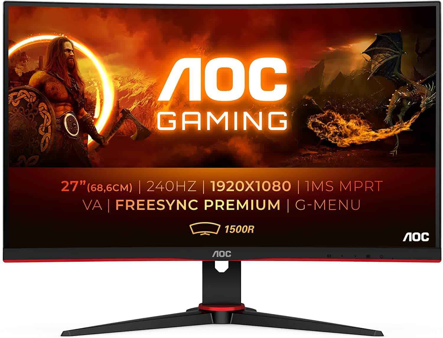 Monitor Gaming AOC C27G2ZE