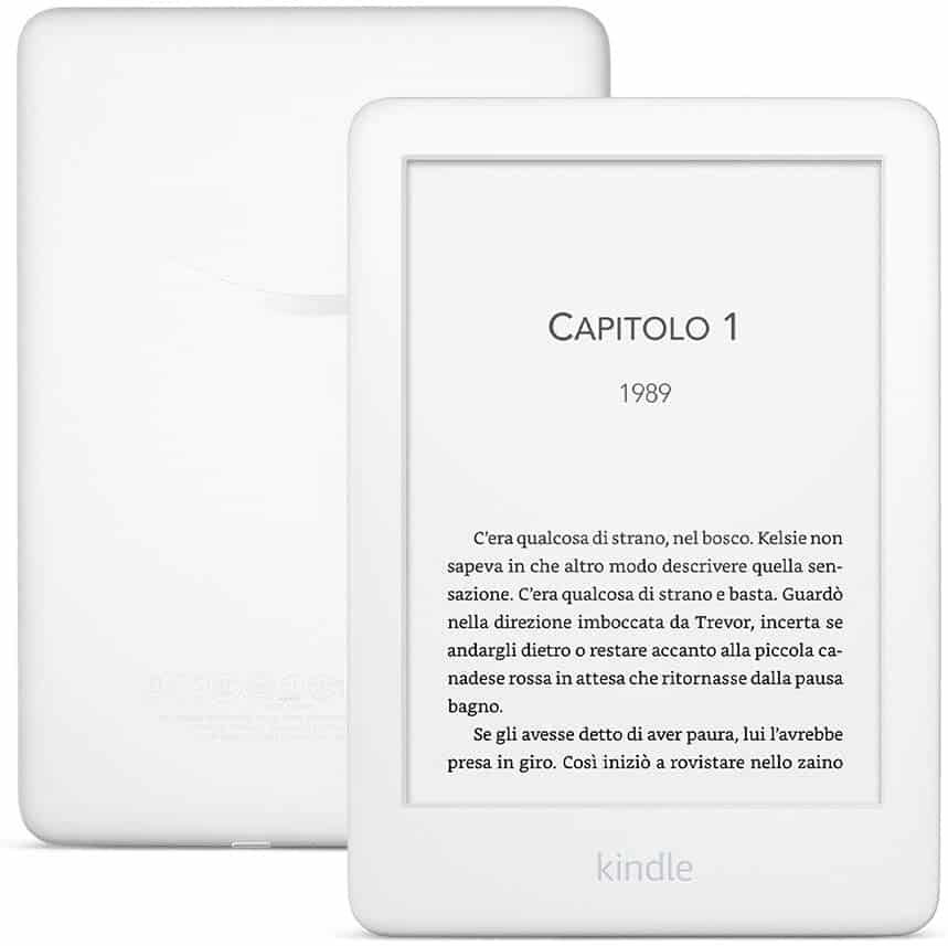 amzon kindle luce frontale