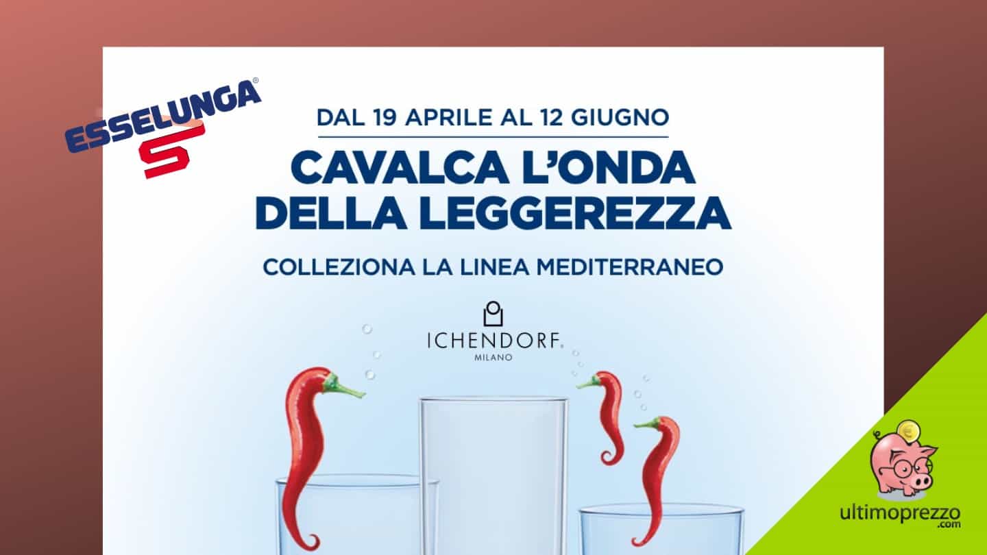 nuova collezione Esselunga 2022 bicchieri Ichendorf