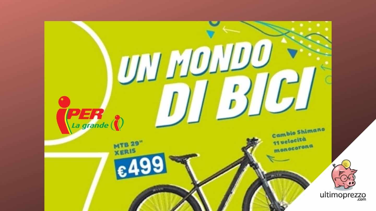 Offerte biciclette Iper, ecco il volantino primavera-estate 2022!
