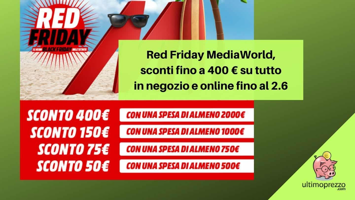 Red Friday MediaWorld maggio 2022