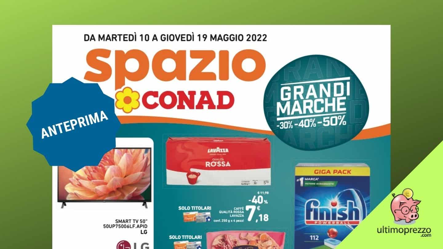 anteprima volantino Conad 10 maggio 2022