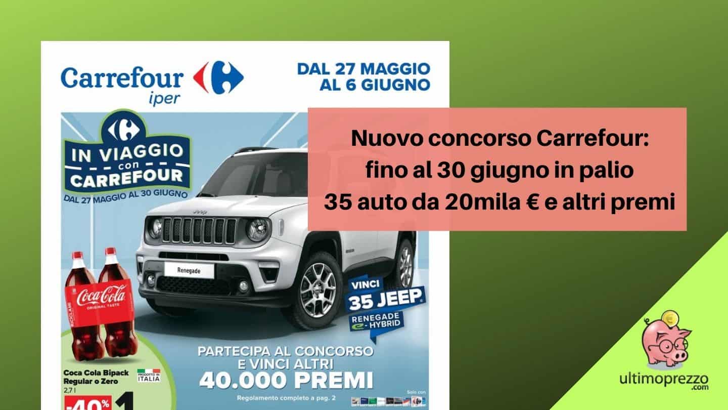 concorso Carrefour 2022Jeep Renegade
