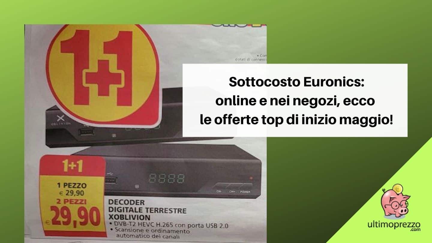 decoder tv dvb t2 offerta 2022 volantino Il Gigante
