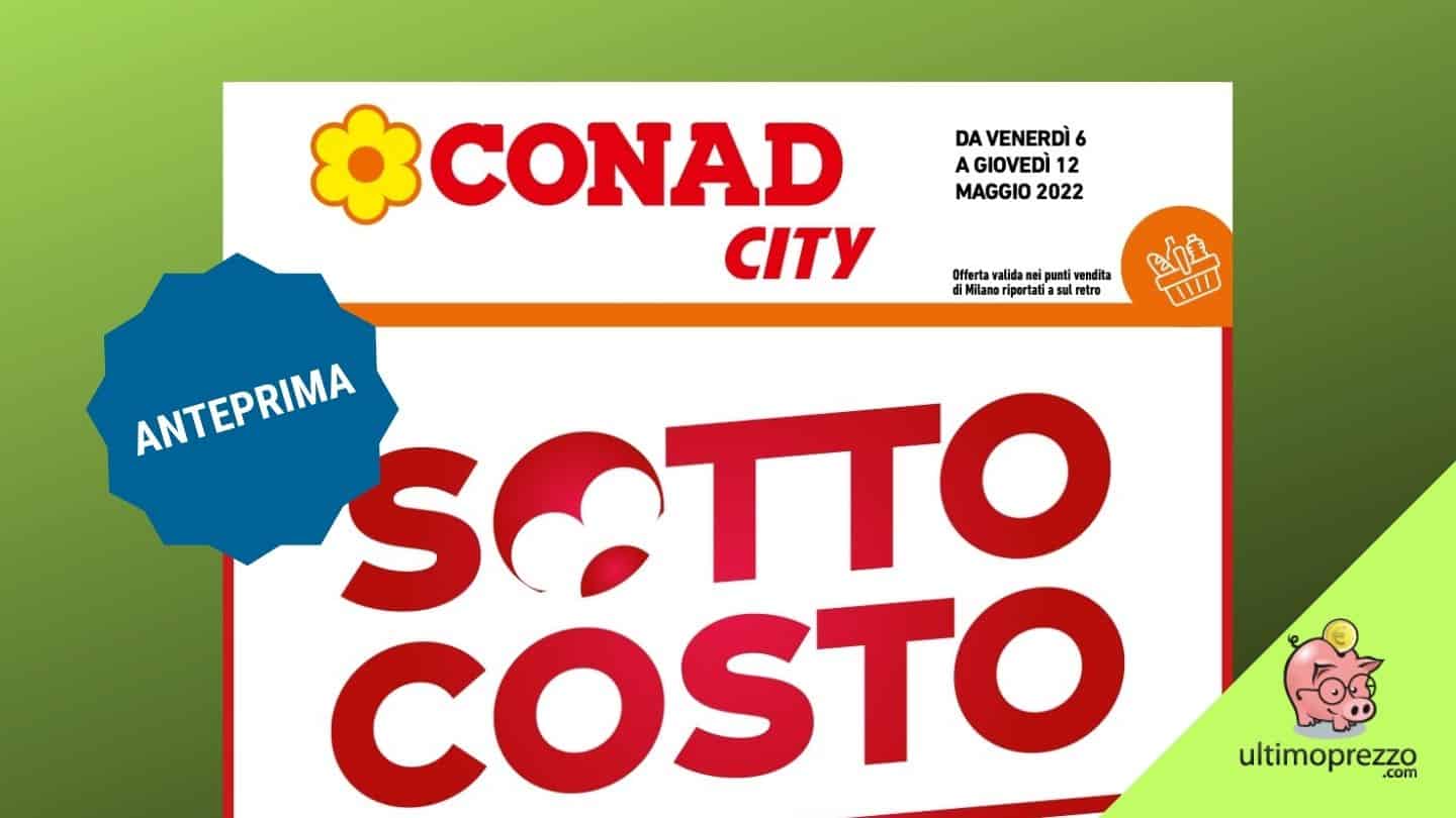 volantino Conad sottocosto 6 maggio 2022