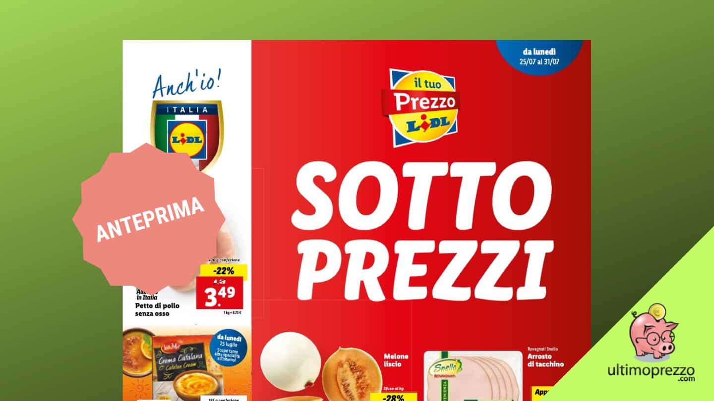 Nel volantino Lidl dal 25 luglio 2022 sapori della Spagna, giardinaggio e attrezzi per la manutenzione auto