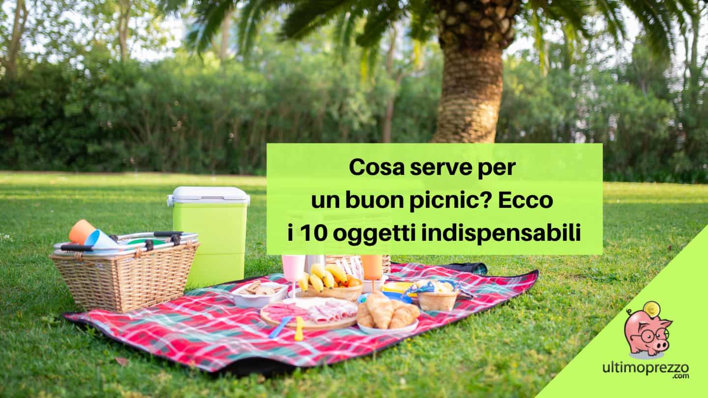 Cosa serve per un buon picnic? Ecco i 10 oggetti indispensabili