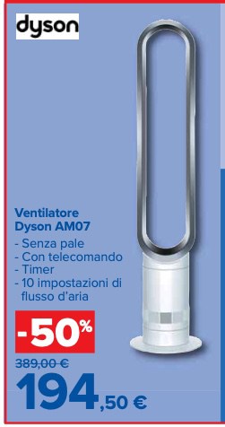 Ventilatore Dyson AM07