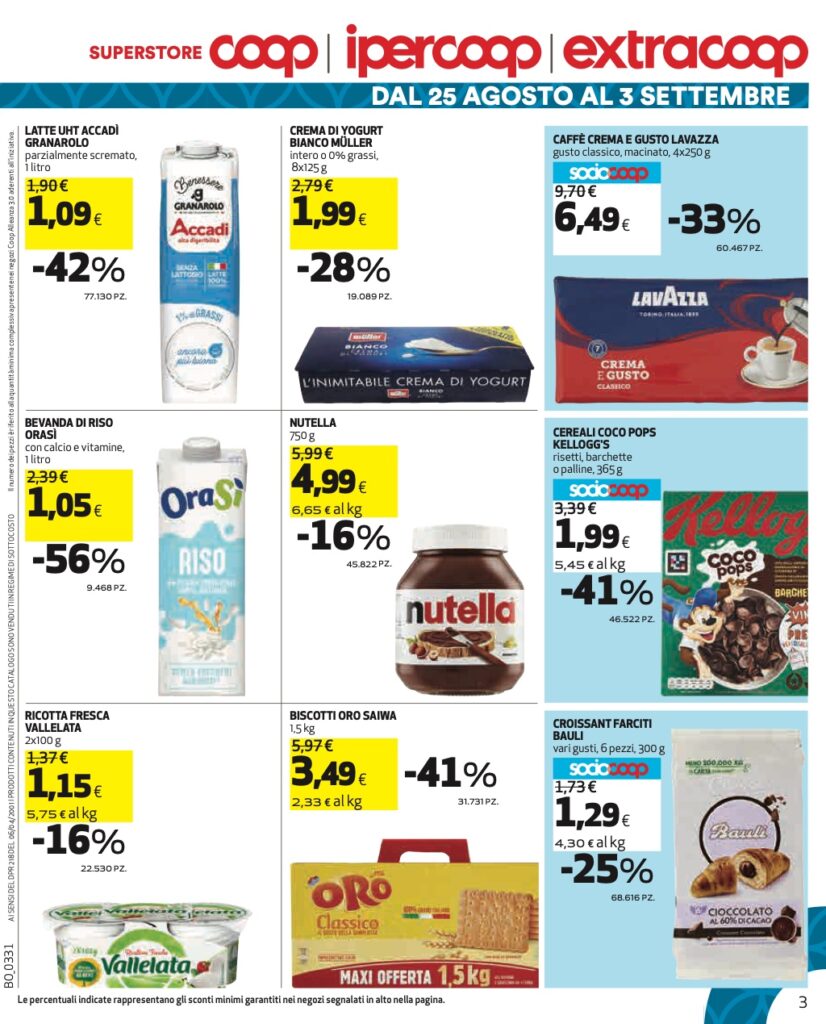 Coop, sottocosto e libri scolastici usati con sconti extra scopriamo il volantino di Alleanza 3 Coop, sottocosto e libri scolastici usati con sconti extra scopriamo il volantino di Alleanza 3