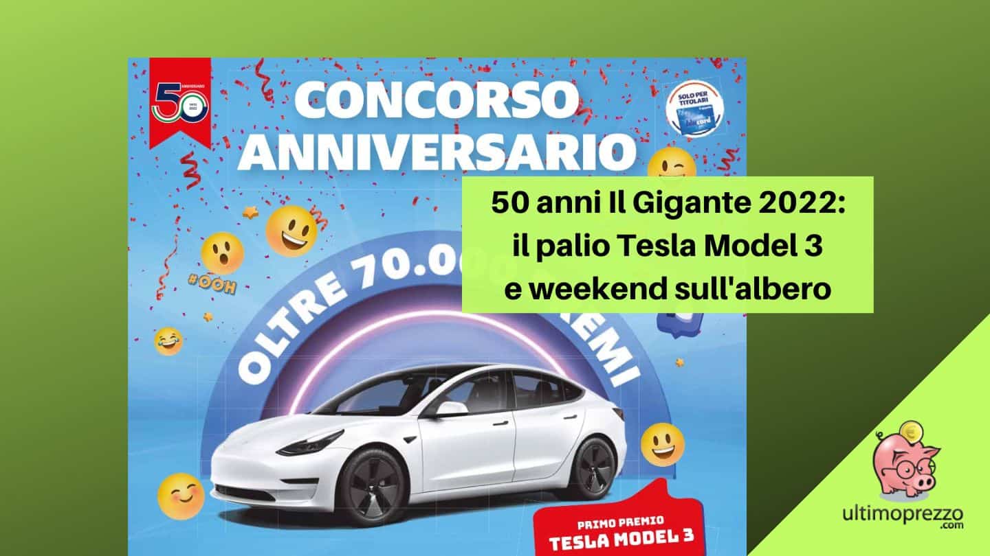 Il Gigante concorso anniversario 2022