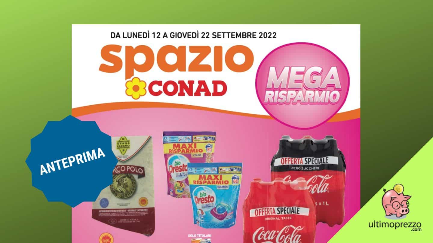 anteprima volantino conad 12 settembre 2022