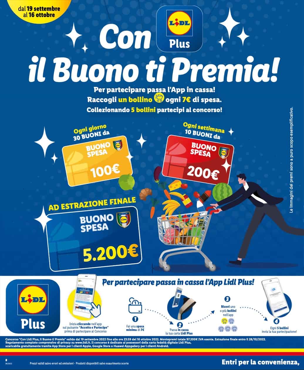 Concorso Lidl Plus settembre/ottobre 2022, ecco come vincere buoni