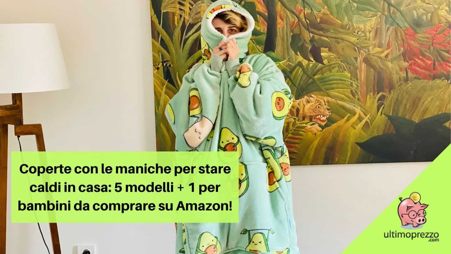 Coperta con le maniche o indossabile: tutte le felpe oversize (o hoodie oversize) per stare al caldo in casa in inverno!