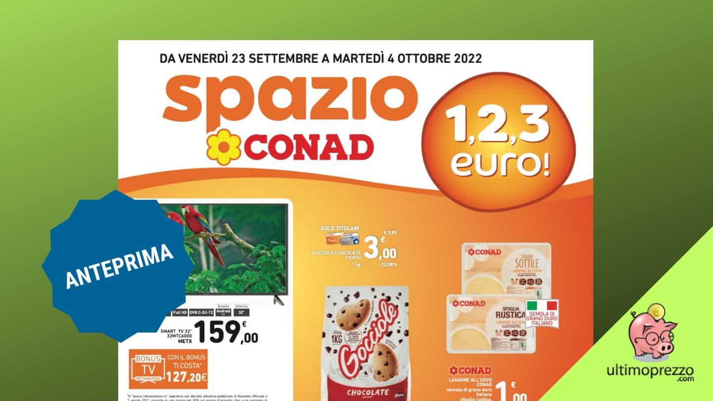 Nel nuovo volantino Spazio Conad lo zampino di Elodie? Dal 23 settembre bonus 20% subito in cassa