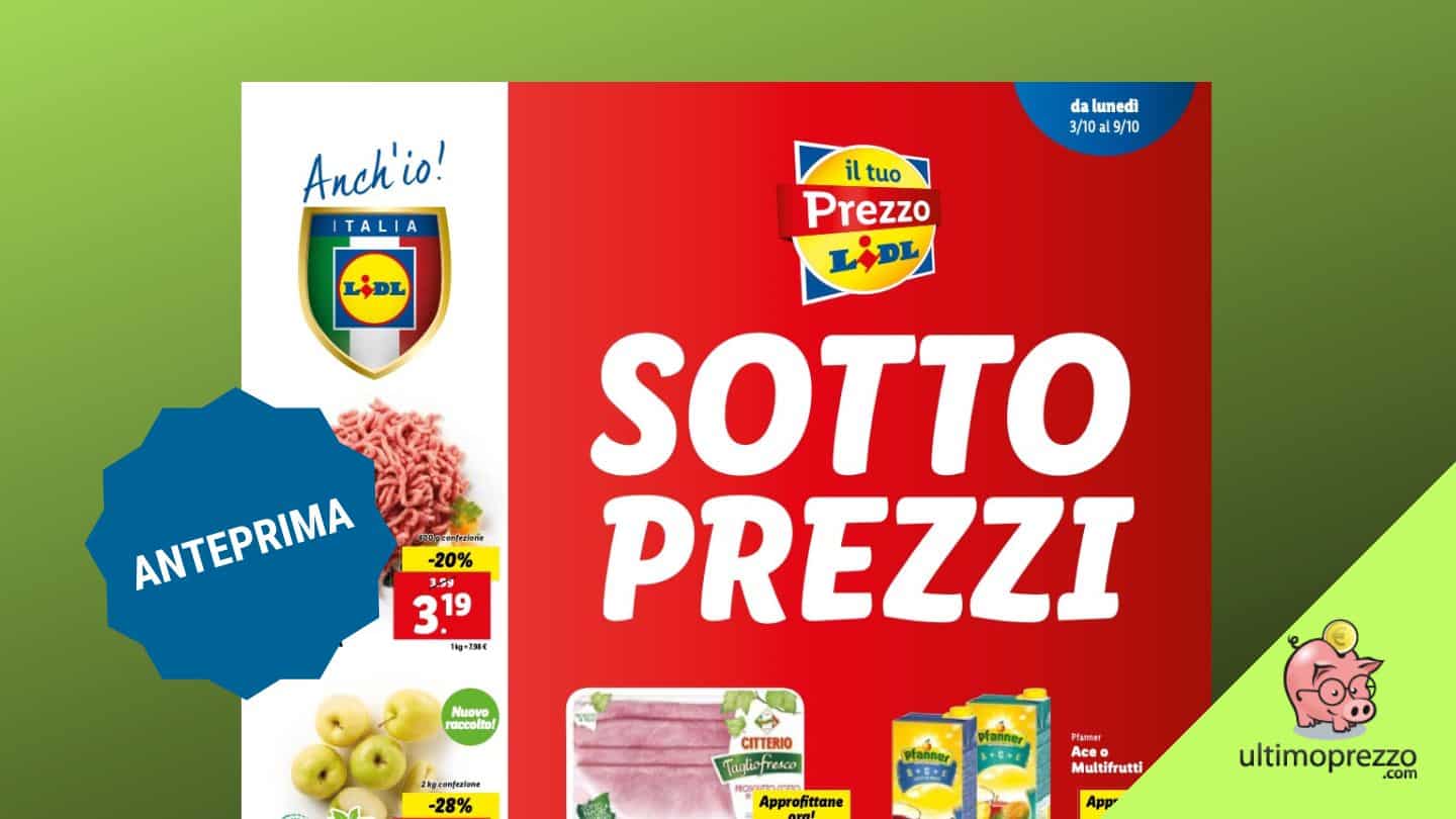 Nel volantino Lidl dal 3 ottobre 2022 estrattore di succo Slow-Juicer, abbigliamento Harry Potter e sottoprezzi