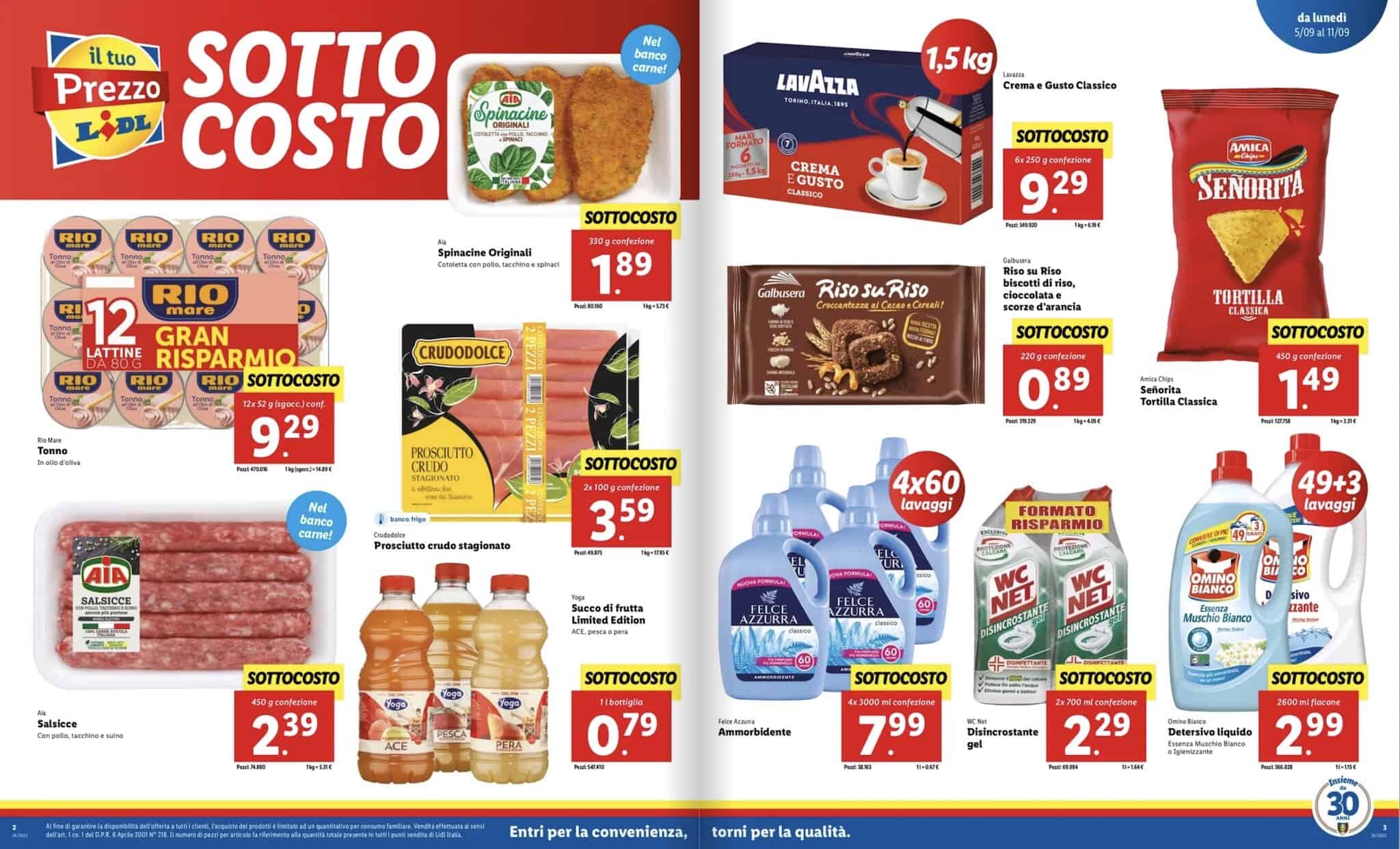 volantino Lidl sottocosto 5 settembre 2022 pagina 02