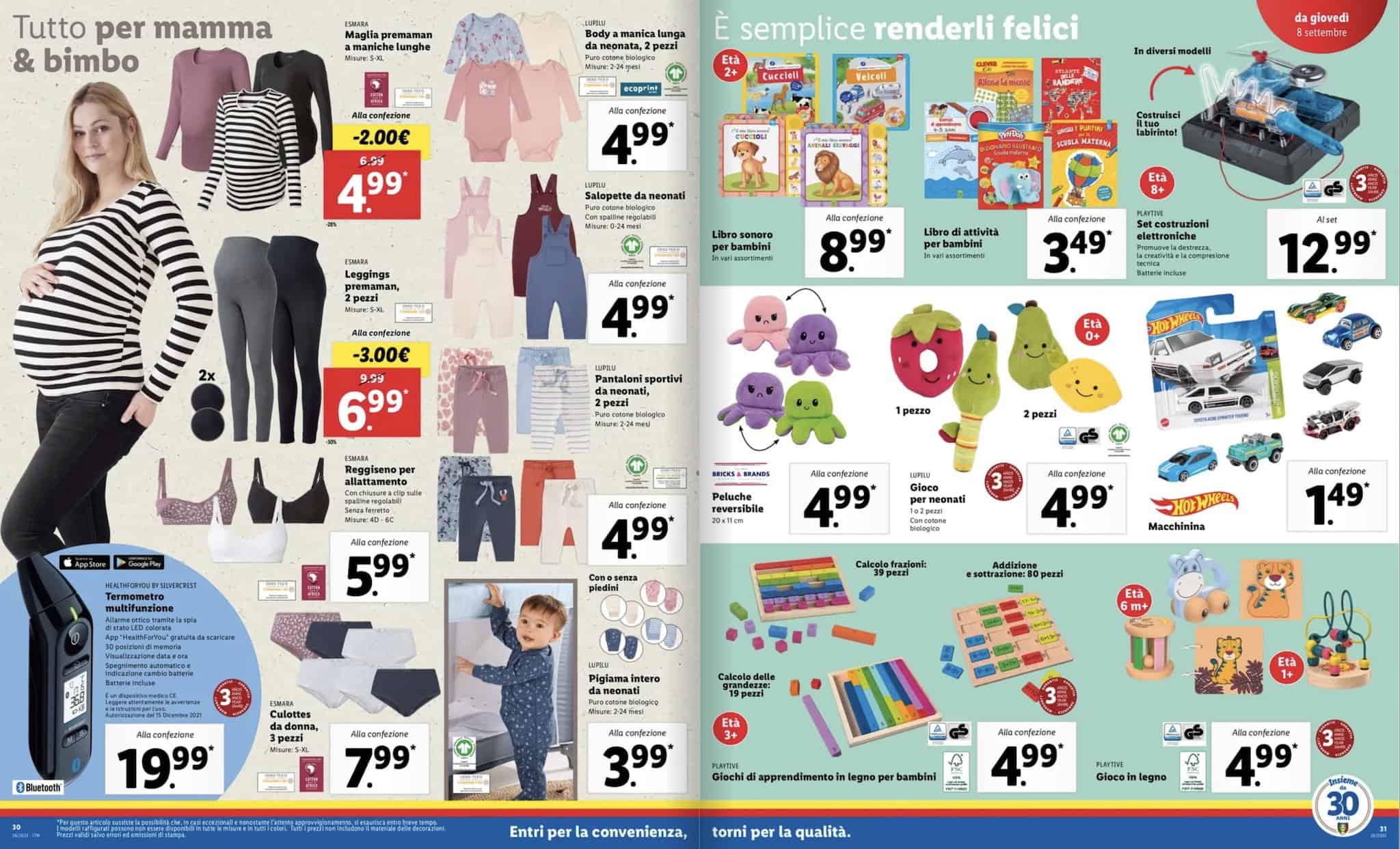 volantino Lidl sottocosto 5 settembre 2022 pagina 16