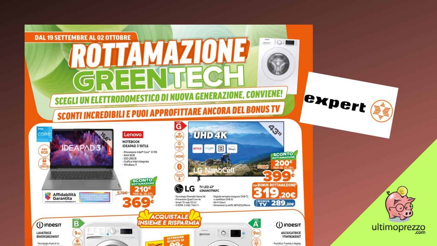 Ma quale Rottamazione? Expert nel volantino fino al 2 ottobre 2022 fa i soliti sconti