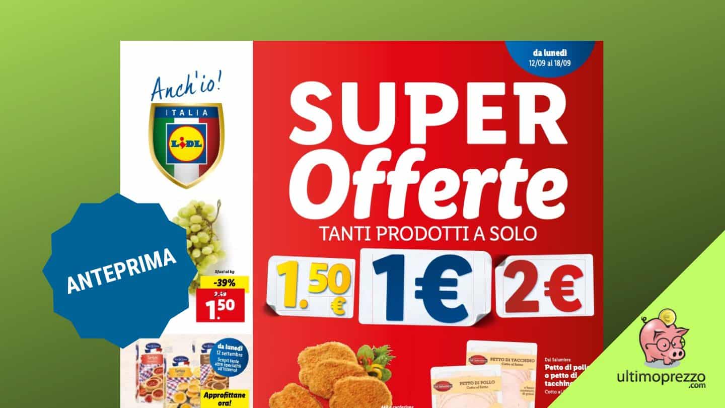 volantino lidl 12 settembre 2022