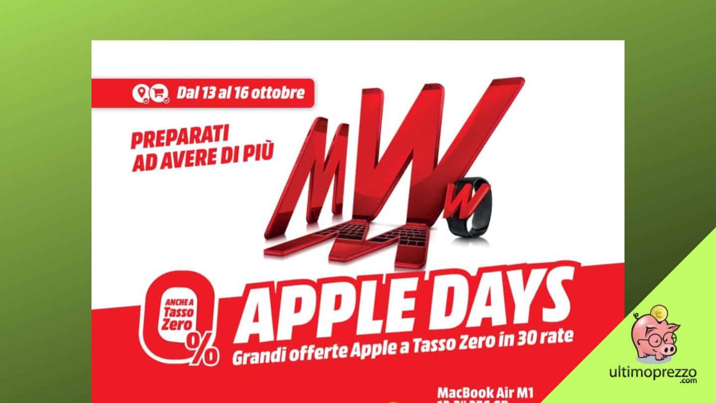 Come sono gli Apple Days MediaWorld di ottobre 2022?