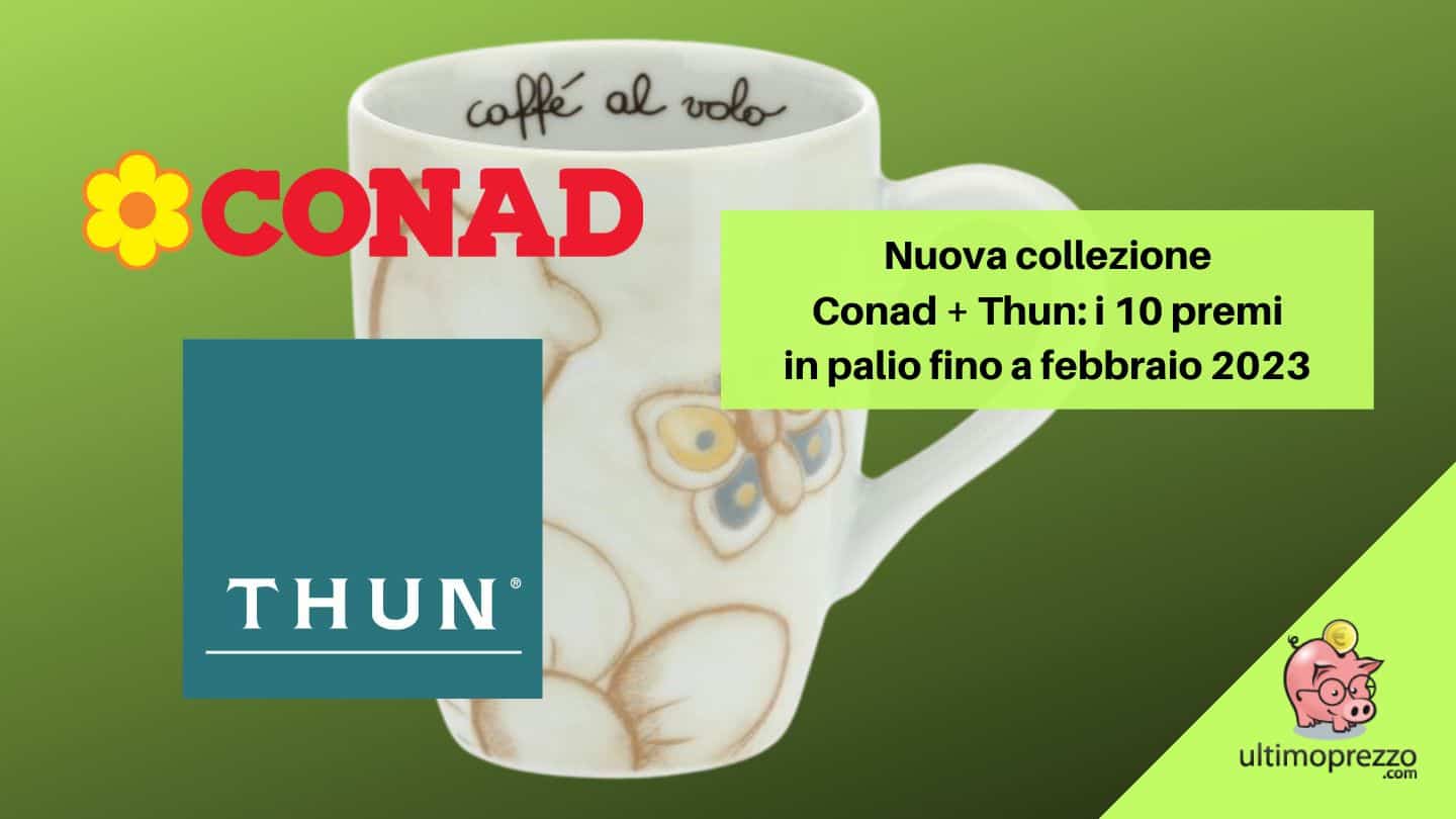 Nuova collezione Conad Thun 2022: ecco date, premi e come funziona la raccolta dei bollini