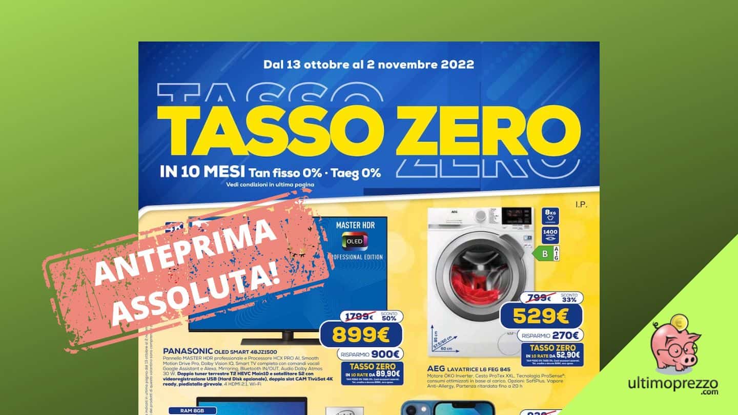 volantino Euronics 13 ottobre 2022