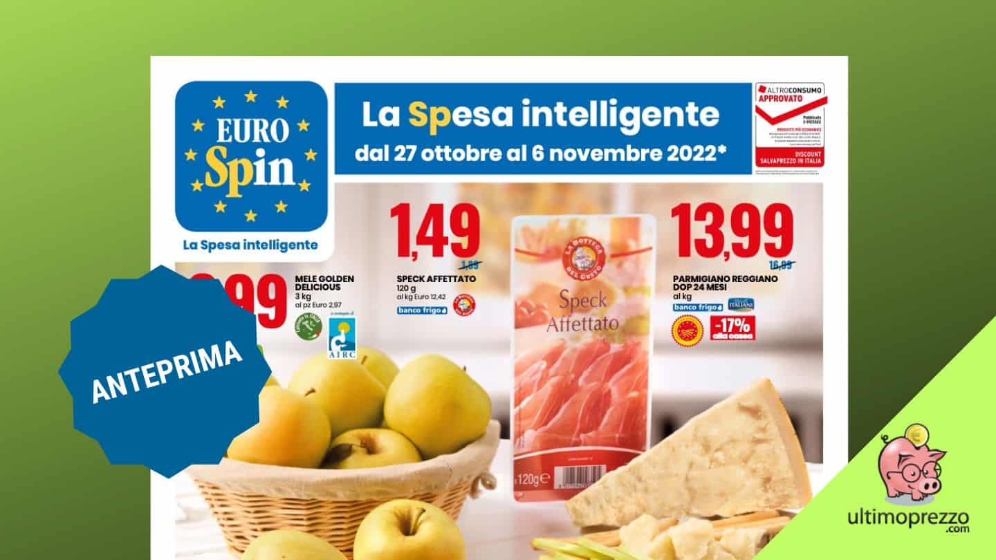 Il nuovo volantino Eurospin? Dal 27 ottobre 2022 aiuta AIRC e rilancia i sapori delle Alpi