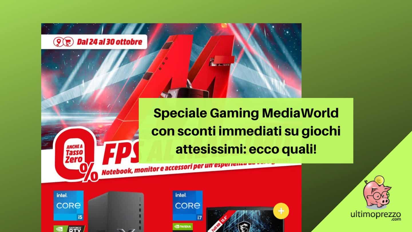Gaming MediaWorld, nel volantino di fine ottobre 2022 c’è lo sconto migliore per God of War Ragnarok