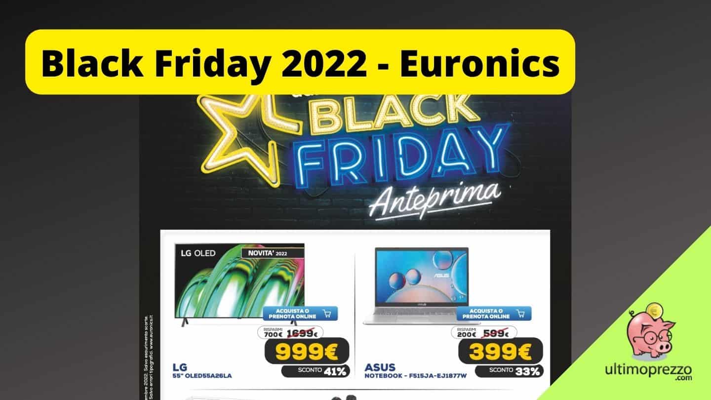 Il Black Friday Euronics 2022 scatta in anteprima: ma qual è il prezzo giusto di Samsung Galaxy S22?