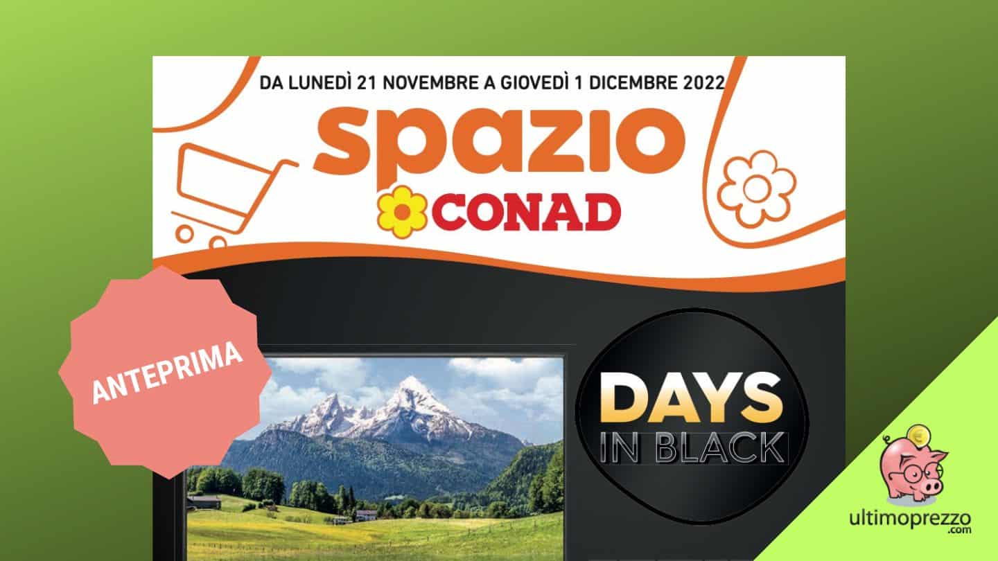 anteprima volantino Conad 21 novembre 2022